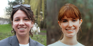 Andraczek und Gross-Hohnacker Montage zwei nebeneinander montierte Portraitfotos links Andraczek und rechts Gross-Hohnacker