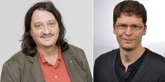 Prof. Christoph Selter und Prof. Marcus Nührenbörger Collage von zwei Porträtfotos