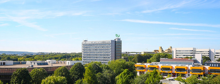 Außenaufnahme des Universitätsgeländes