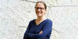Junior Professor Eva Schmidt Portrait Junior Professor Eva Schmidt