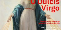 Unichor Das Plakat des Unichors für ihre Winterkonzerte zum Thema „O Dulcis Virgo“.