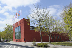 Das Internationale Begegnungszentrum der TU Dortmund in Großaufnahme