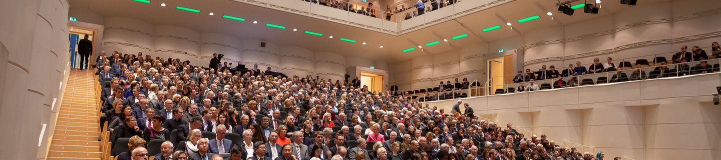 Blick aufs Publikum im Konzerthaus