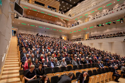 Blick aufs Publikum im Konzerthaus