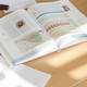 Auf dem Bild sieht man einen Tisch mit Schulbüchern und weiteren Materialien.