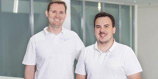 Florian Spieß und Jacob Kopec, die Geschäftsführer der Spacedatists GmbH.