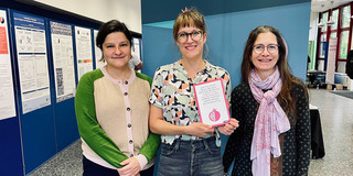 Prof. Mona Motakef, Dr. Julia Teschlade und Prof. Christine Wimbauer (v.l.n.r.)