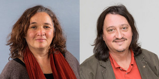 Montage zweier Porträts: Links ist das Porträt von Prof. Susanne Prediger und rechts ist das Porträt von Prof. Christoph Selter.