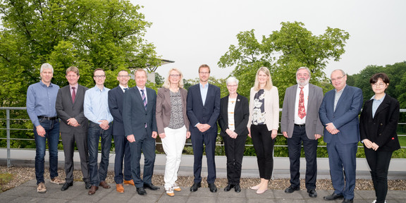 Eröffnung der Engineering Alliance Ruhr Gruppenfoto zur Eröffnung der Engineering Alliance Ruhr.