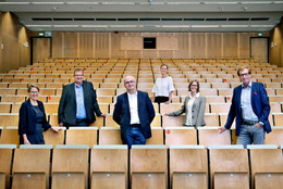 Gruppenfoto des Rektorats