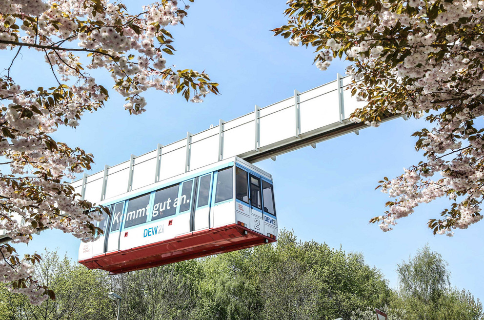 the h-bahn in spring