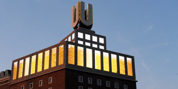 Zu sehen ist das Dortmunder U.