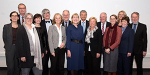 Hochschulrat Gruppenfoto des Hochschulrats und des Rektorats der TU Dortmund