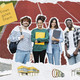 In der Bildcollage sind vier Studierende zu sehen. Schräg links über ihnen hängt ein gelber Zettel mit der Aufschrift "Einen guten Start!". Der Hintergrund zeigt eine rote Rennlaufbahn. Im unteren Teil des Bildes sind vier Skizzen bekannter Orte des Campus zu sehen.