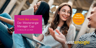 Westenergie Manager Cup 2024 Junge Menschen im Dialog mit Infos zum Westenergie Manager Cup