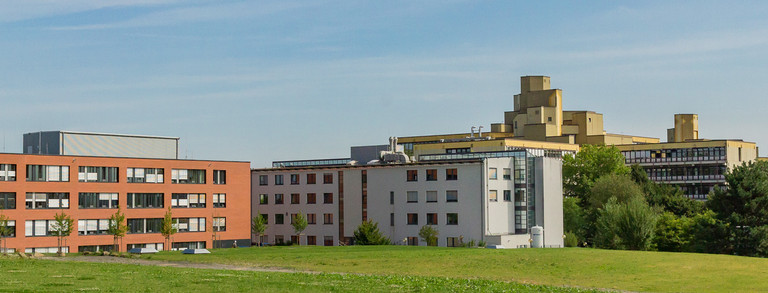 Panorama Campus Nord Panorama des Nord Campus mit Seminarraumgebäude, altem Physikgebäude und Mathetower
