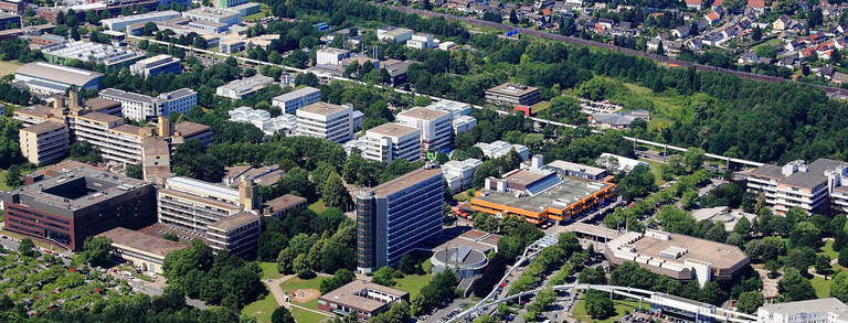 Luftaufnahme vom Campus Nord
